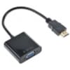 Adaptateur vidéo femelle convertisseur HDMI Mâle vers VGA