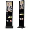 TOTEM Borne D’affichage Numérique Interactif 27 pouces Tout-en-Un FHD Multi-Touch