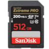 CARTE SDHC ET SDXC UHS-I SANDISK EXTREME PRO 512GO