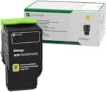 Cartouche de Toner D'origine Lexmark CS/CX421 52x 62x Jaune Jusqu'à 1400 pages