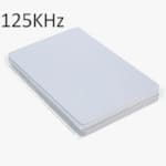 CARTE PVC RFID 125KHZ AVEC NUMERO DE SERIE Epaisseur = 1,8MM
