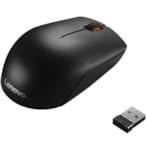 Lenovo 300 Wireless Compact Mouse Couleur : Noir +Wireless 2,4GHz (via USB)