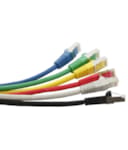 Cordon de brassage 3M UTP CAT6/6A 4 Couleurs (BLEU-ROUGE-GRIS-JAUNE)