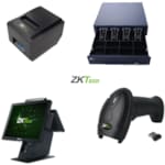 Ecran Tactile Tiroir Caisse Imprimante Lecteur Code Barre