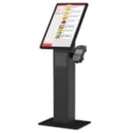 SELF POS Ecran Tactile 21 Pouces 8 Go RAM DDR4 SSD 128 Go Noir