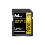 Carte SD SD2000X 64GB Professional 2000x SDHC UHS-II