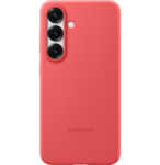 Sacoche Cover Silicone Case pour Galaxy S25 Rouge