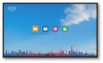 Écran Interactif TACTEASY 86" Android 11 - 3840 × 2160 - 20 points de contact + 8 microphones et camera intégré