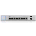 US-8-150W UNIFI SWITCH 8X GIGABIT POE PORTS, 2X SFP PORTS, 150W