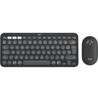 Clavier et Souris sans Fil Pebble 2 Combo TONAL GRAPHITE