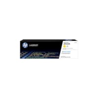 Cartouche de toner 203A LaserJet Jaune  Cartridge 1,300  pages