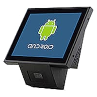 JP-T100 Vérificateur de prix de supermarché tout-en-un avec scanner de code-barres multifonction et écran de 8 pouces Android.