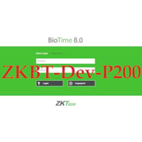 ZKBT-Dev-P200 GESTION DE LOGICIEL ZKTeco