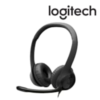 LOGITECH CASQUE H390 Corded BLACK USB type C