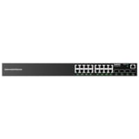 Switch Réseau Administré Niveau 2+ 16 Ports Ethernet Gigabit 4 Ports SFP Gigabit Non PoE