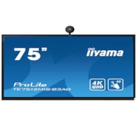 Ecran Interactif Tactile avec CAMERA INTEGRE 4K UHD de 75  AUTOTRACKING 24/7