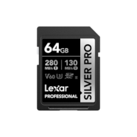 Carte SD Silver Pro 64GB Professional SILVER PRO SDXC™ UHS-II