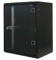 ARMOIRE INFORMATIQUE 26U 800X1000 AVEC ETAGERE ET 4 VENTILOS
