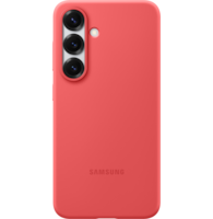 Sacoche Cover Silicone Case pour Galaxy S25 Rouge