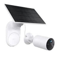 Kit de surveillance avec caméra 2K + panneau solaire