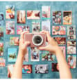 Appareil Photo Couleur Instantané ZOEMINI S2 ZV223 Rose Doré 4519C006AA
