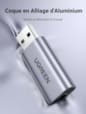 Adaptateur USB-A vers Port Jack Audio 3,5 mm 80864
