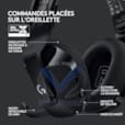 CASQUE G733 LIGHTSPEED SANS FIL RGB Gaming BLACK 981-000864