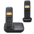 Téléphone Sans fil Gigaset A150 duo NOIR A125074