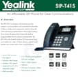 Téléphone IP design et professionnel 6 comptes SIP SIP-T41S