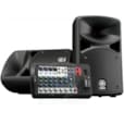 SYSTEME DE SONORISATION KIT DE 2 HAUT-PARLEURS AMPLIFIES + TABLE DE MIXAGE INTÉGRÉE STAGEPAS 600BT