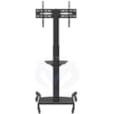 MEUBLE SUPPORT TV pour Ecrans Plats de 32 à 75 pouces Robuste avec Roulettes DGT22-T013