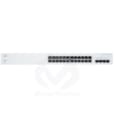 CBS220 Smart 24-port 10/100/1000 GE, 4x1G SFP Montable sur Rack CBS220-24T-4G-EU