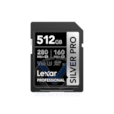 LEXAR CARTE SD SD Silver Pro 512GB Professional SILVER PRO SDXC™ UHS-II Card,up to 280MB/s read, 12M LSDSIPR512G-BNNNG