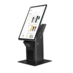 SELF POS : Boîtier aluminium et base type sol 21.5 pouces écran tactile capacitif