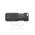 Micro-clé USB PinStripe de 32 Go noire 49064