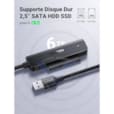 Ugreen Adaptateur USB 3.0 to 2 5 SATA 70609