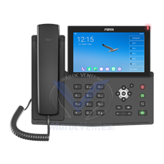 Téléphone IP Haut Gamme Android Ecran Tactile 7" 20 Lignes SIP et caméra Bluetooth Intégré 127 DSS Sans Alimentation