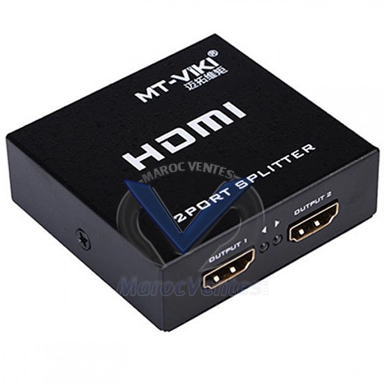 DISTRIBUTEUR HDMI 1 ENTRÉE 2 SORTIES 4K 30HZ MT-VIKI MT-SP102M