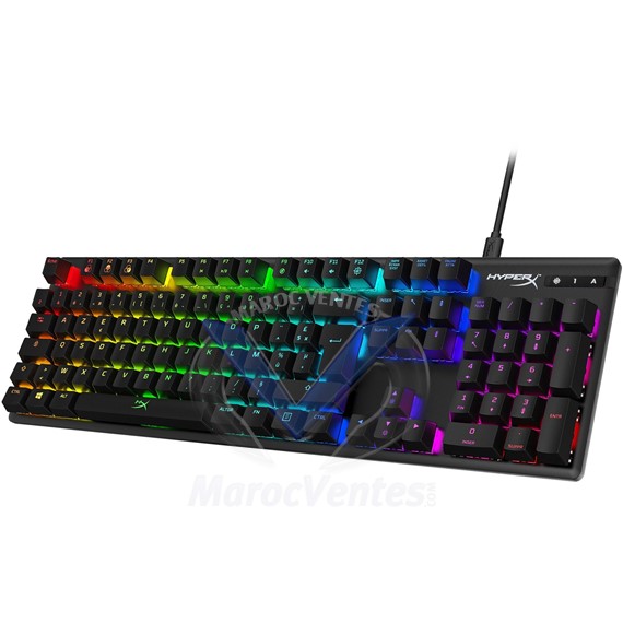 Clavier GAMER HyperX Alloy Origin Red HX-KB6RDX-FR 4P4F6AQ