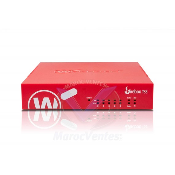 WatchGuard Firebox T55 with 1-yr Basic Security Suite WGT55031