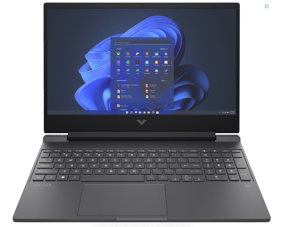 Ordinateur portable Gaming HP Victus 15-fa1002nk i5-13500H 15,6" Full HD 16 Go 512 Go SSD Windows 11 Édition Familiale 845B1EA
