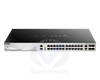 Commutateur L3 Lite Géré 24 Ports SFP 2 Ports 10GBASE-T et 4 Ports 10G SFP+ DGS-3130-30S
