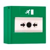 DECLENCHEUR REARMABLE D URGENCE VERT POUR C.A DI-AR1