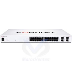 Switch POE Géré L2+ avec 24 Ports GE dont 12 POE+ 4 SFP+