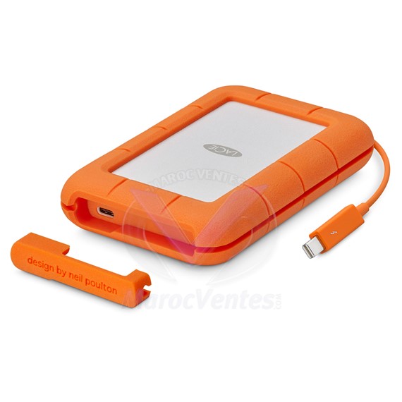 Disque dur LACIE RUGGED THUNDERBOLT USB-C 2 TO STFS2000800