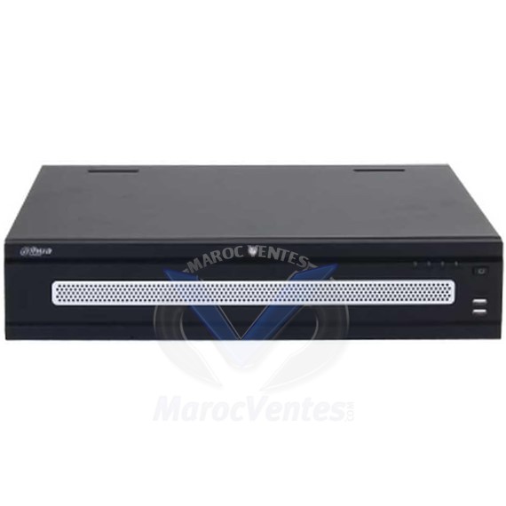 Enregistreur vidéo réseau WizMind 64 canaux, 2U, 8 disques durs NR608H-64-XI