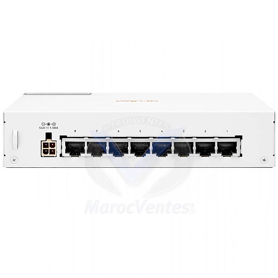 Switch Aruba Instant On 1430 8G Class4 PoE 64W Non-Géré L2 R8R46A