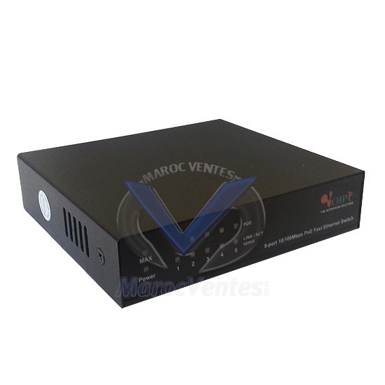 5-port 10/100M unmanaged  4 Port support PoE Switch in  Metal case (72W Power) FR-S1005PED