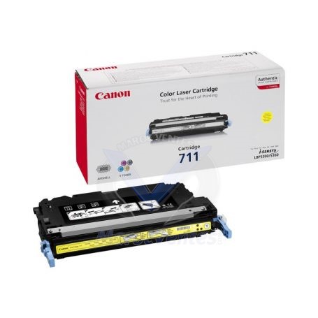 CANON 711 TONER ORIGINAL JAUNE 6000 pages 1657B002BA
