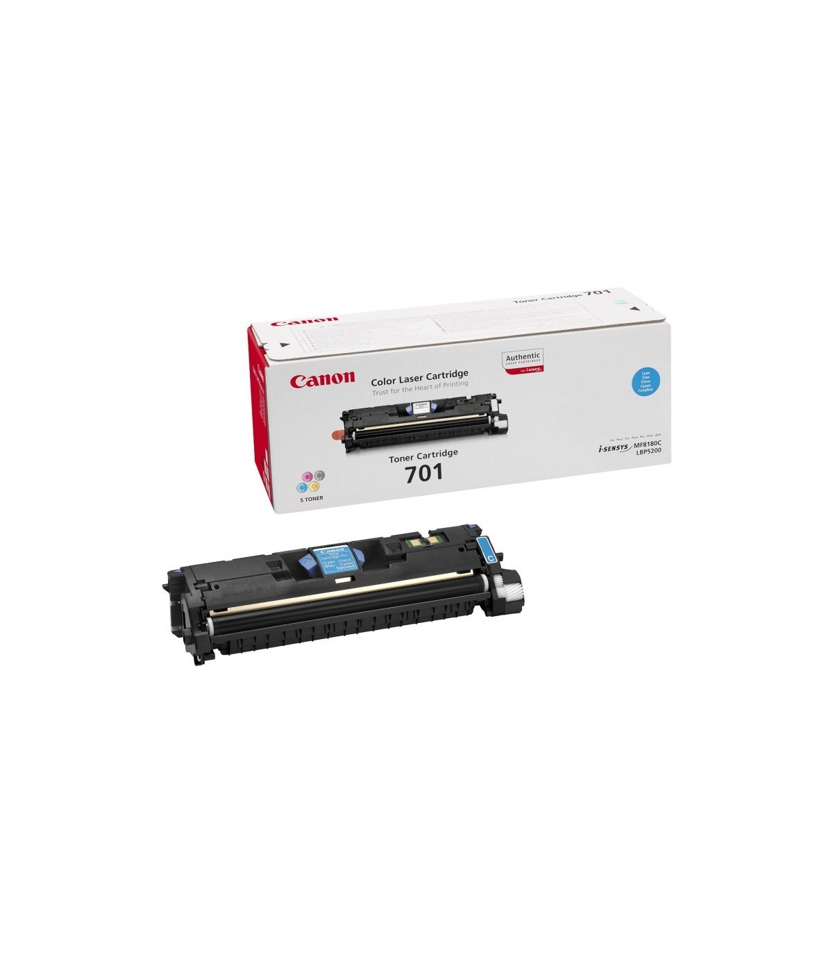 CANON 701 TONER ORIGINAL NOIR 5000 pages 9287A003BA